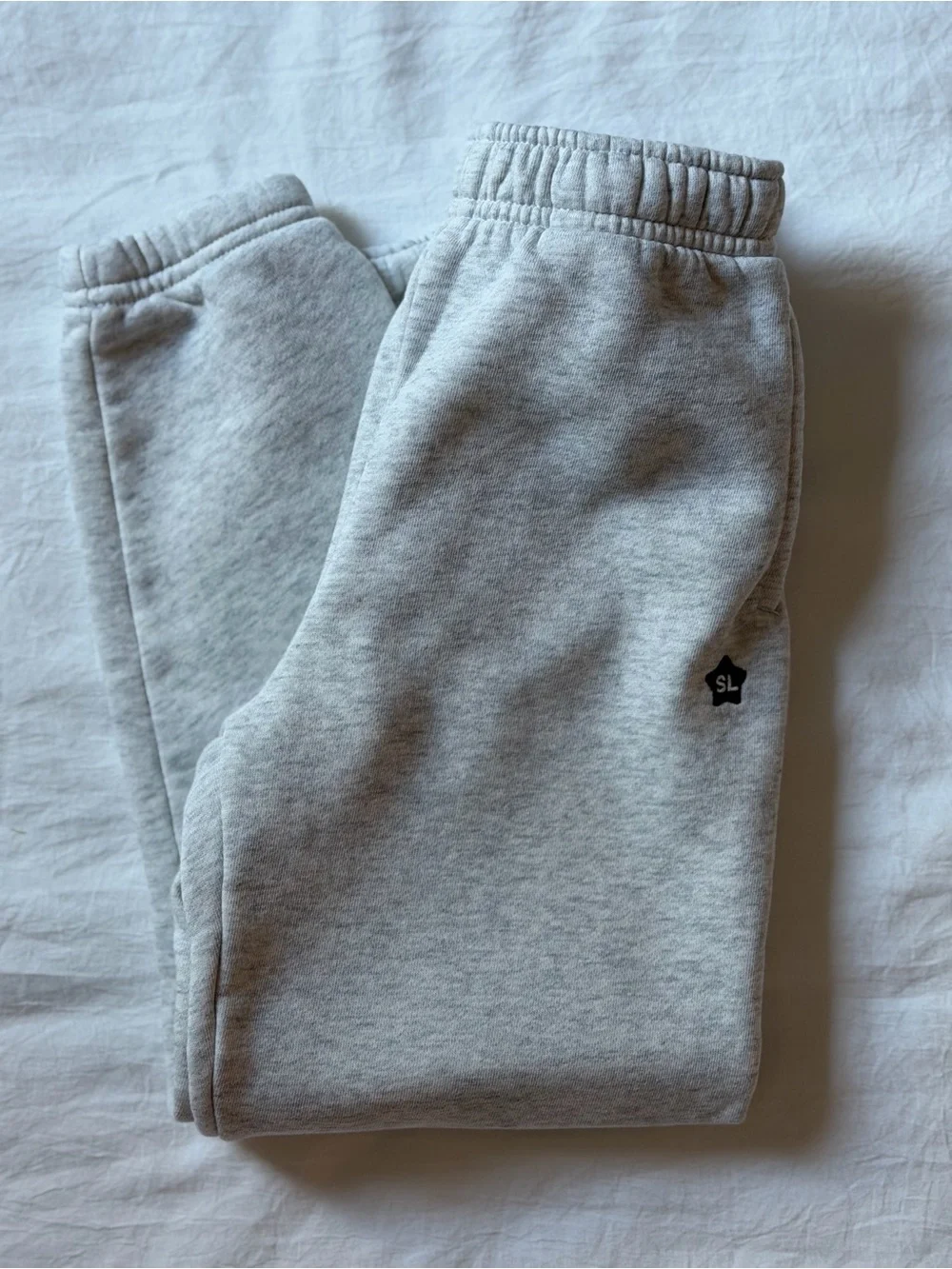 Gap x Sandy Liang Kids Gray Logo Sweatpants Joggers Size 5